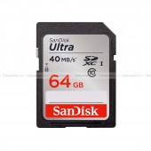 SD CARD 64gb ความเร็ว 40mb/s คุณภาพดี ความจุสูง สำหรับถ่ายภาพ ถ่ายวิดีโอ